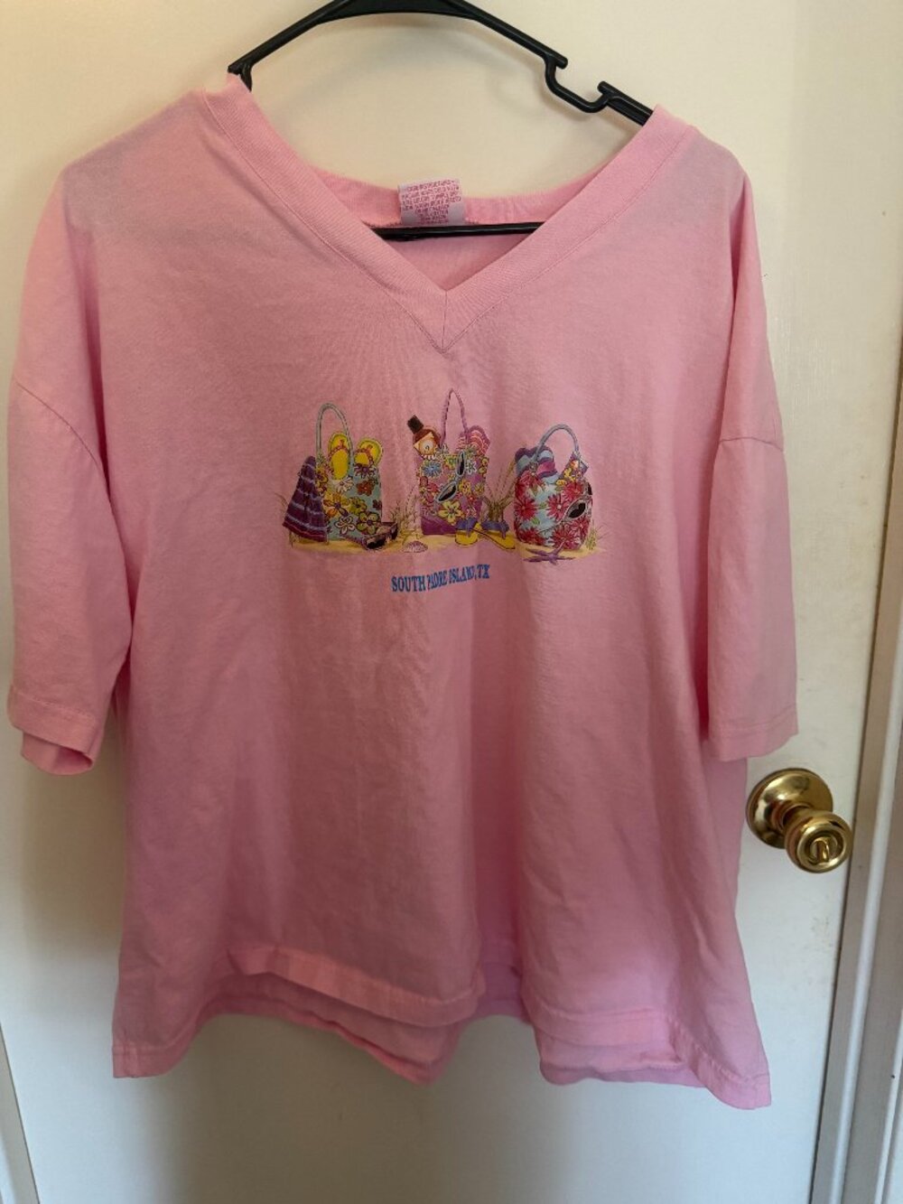 Sea Breeze Pink Beach Top W XL